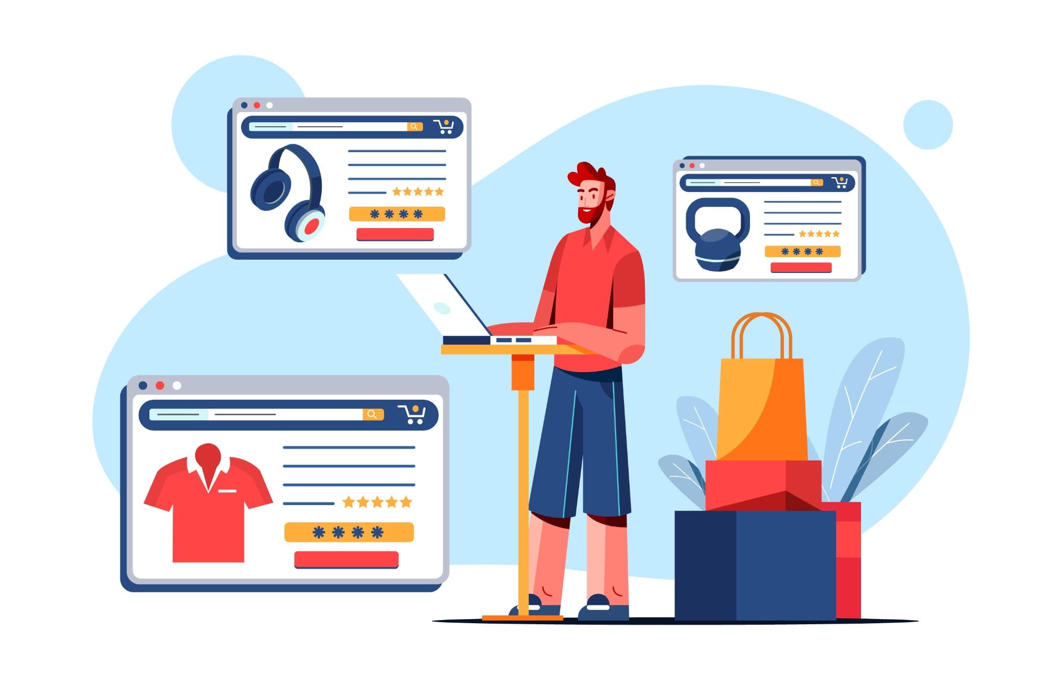 Ecommerce Illustration 1
